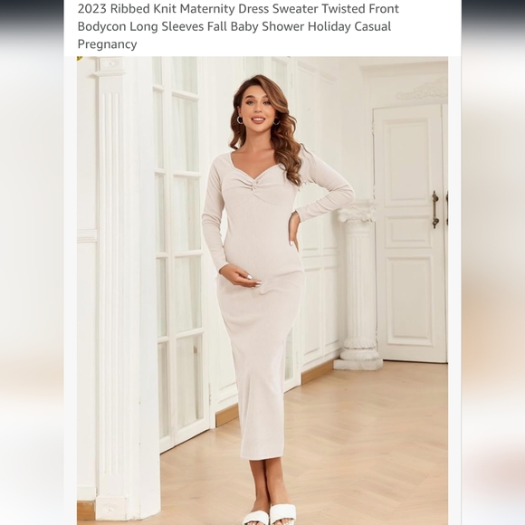 Aiswi Maternity Dress XL - Picture 3 of 10